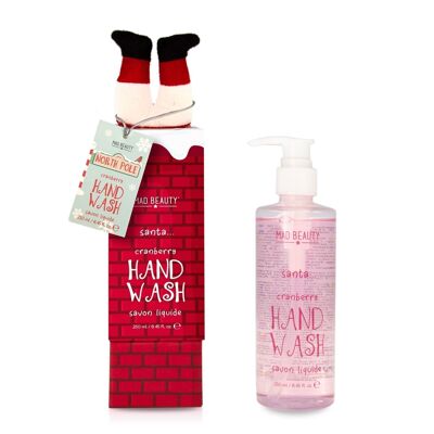 Gel nettoyant pour les mains pour bébé Père Noël du pôle Nord de Mad Beauty