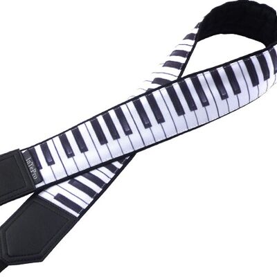 Camera strap with Piano keys design