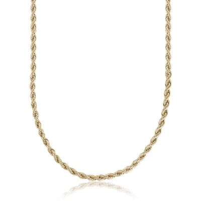 IP gold 3 steel necklace