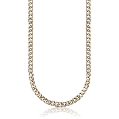 IP gold 360 steel necklace
