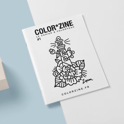 Cahier de coloriage COLOR*ZINE #1