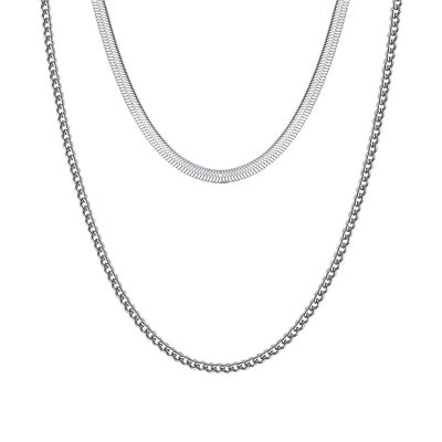 Steel necklace, 342