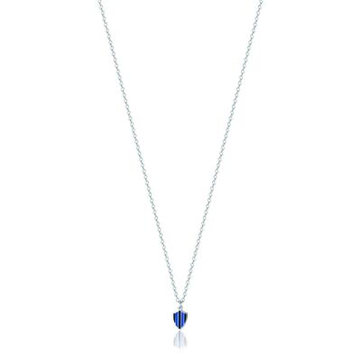 Junior necklace in steel with enamel 2