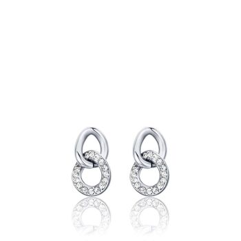 1 boucles d'oreilles en acier