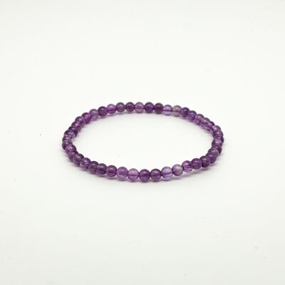 Medium Amethyst natural stone bracelet