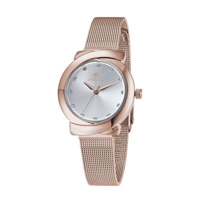 Orologio in acciaio ip rose