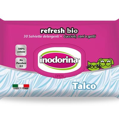 INODORINA TOALLITAS REFRESH BIO TALCO 30 UNID.