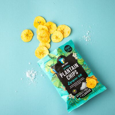 Chips de Plantain Loro Crisps - Sel de Zipaquira (48x30g)