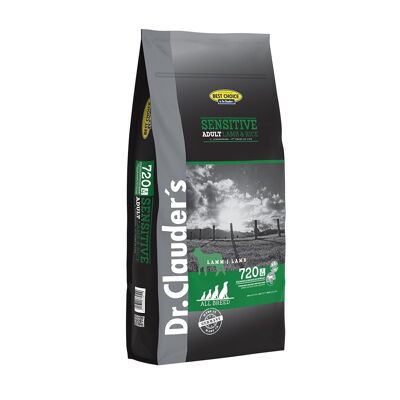 DOG DRY SENSITIVE ADULT CORDERO Y ARROZ 12,5KG