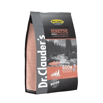 DOG DRY SENSITIVE ADULT SALMON Y ARROZ 350G