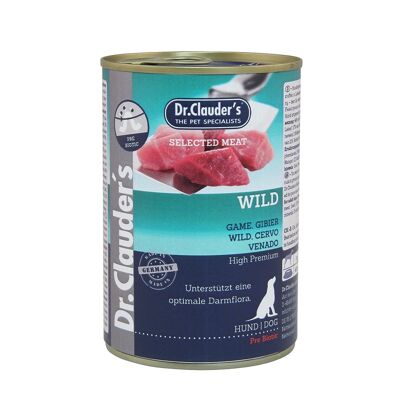 DOG WET SEL. PREBIOTICS VENADO 400G