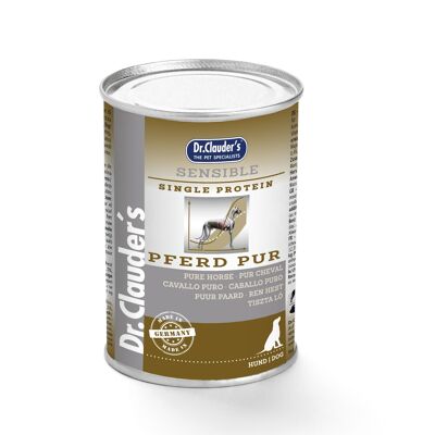 DOG WET DIET SENSIBLE PURE CABALLO 400G