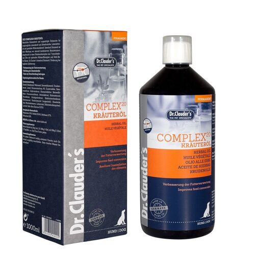 ACEITE  GASTROINT. COMPLEX20 PERRO 1000ML