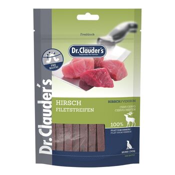 CHIEN SNACK CERF BANDES 80G 1