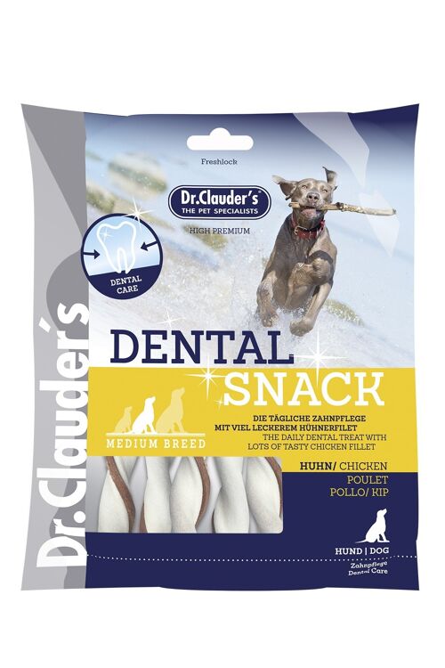 DOG SNACK DENTAL POLLO MEDIUM  170G