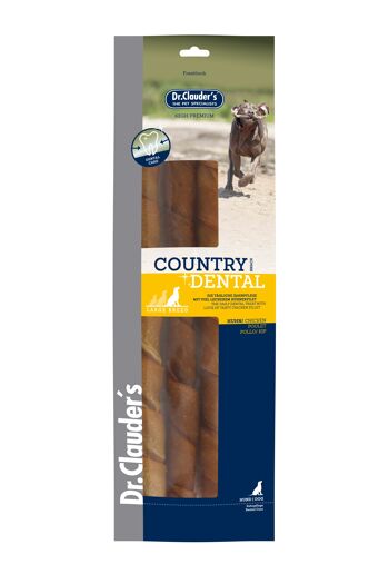 DOG SNACK COUNTRY DENTAL POULET GRAND 315G 1