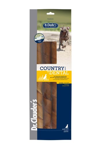 DOG SNACK COUNTRY DENTAL POULET GRAND 315G 2