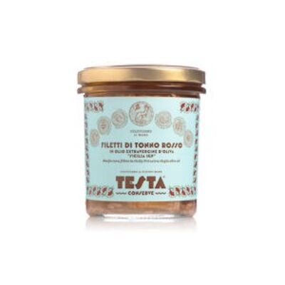 Filetti Tonno Rosso in olio extra vergine di oliva 320 gr senza pack