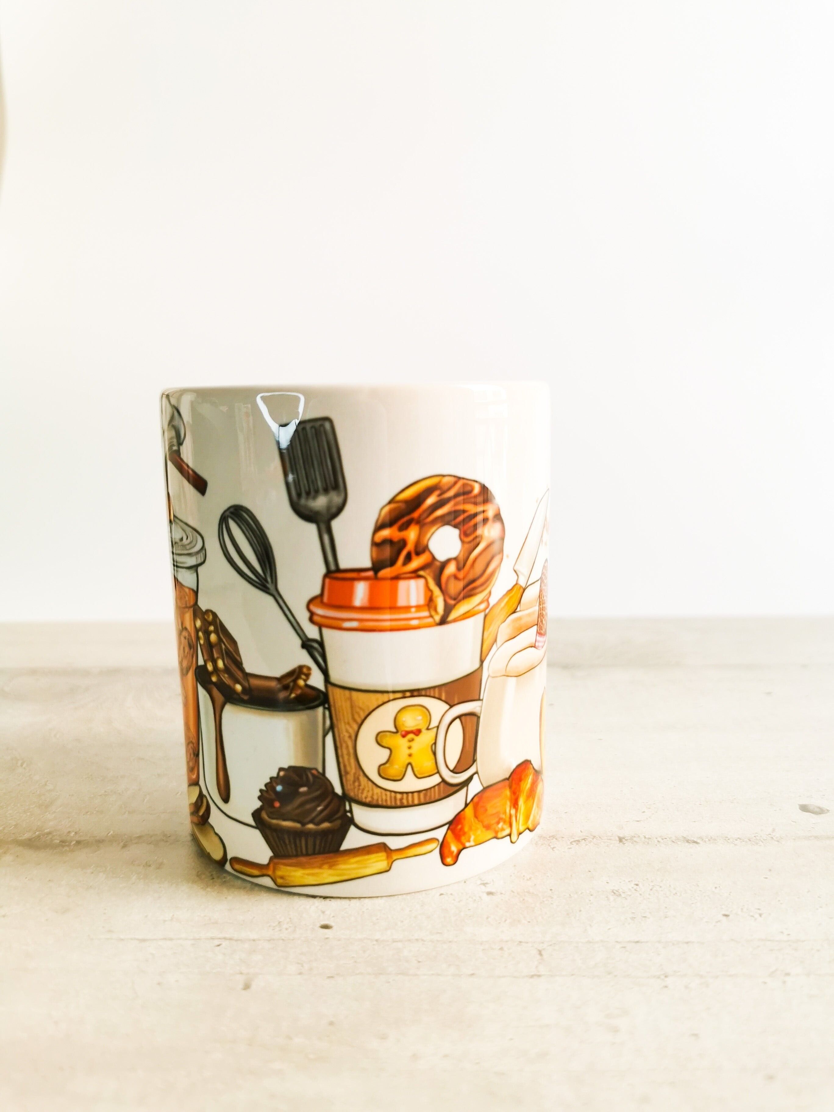 Biscotti e tazza di ciambella