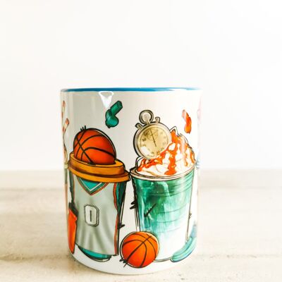 Tazza giocatore di basket