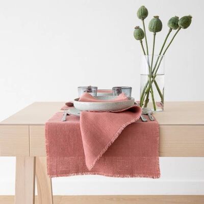 Linen Placemat Canyon Rose Rustic 