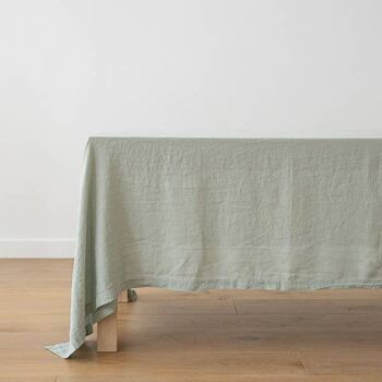 Nappe en lin Sea Foam Stone Washed 3