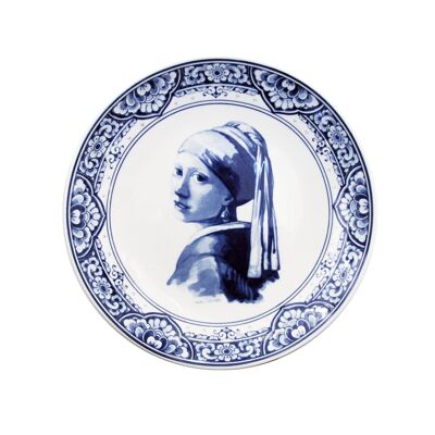 Plate Vermeer Girl with a Pearl Earing