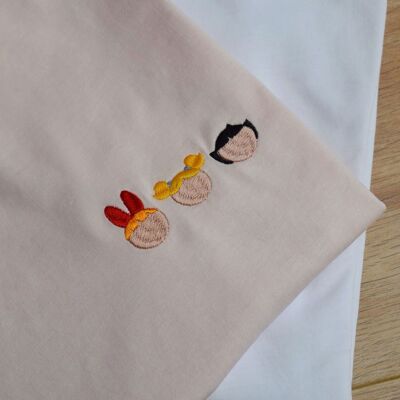 Embroidered T-shirt - Powerpuff Girls
