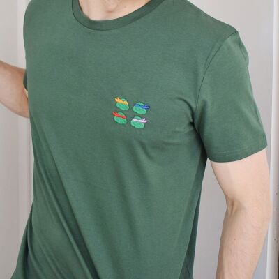 Besticktes T-Shirt - Cowabunga