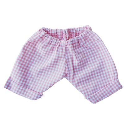 VICHY pantalon rose