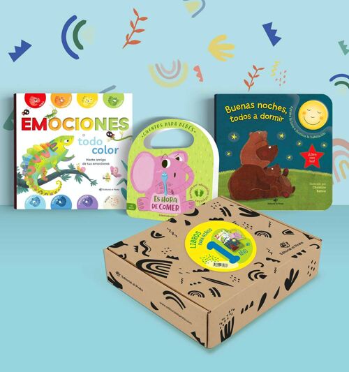 Compra Confezione da 3 libri per bambini da 1 anno: storie con copertina  rigida in spagnolo, con valori, imparare a mangiare, andare a dormire,  emozioni, colori, relax/storie di luce all'ingrosso