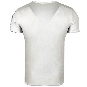 Subliminal Mode - T shirt Manches Courtes, Délavé en Coton - BX053 5