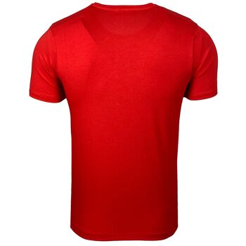 Subliminal Mode - T shirt Imprimé Tête de Mort Manches Courtes avec Strass - BX2309 6