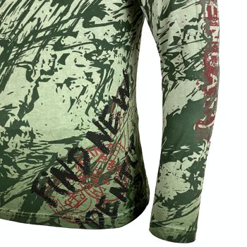 Subliminal Mode - T shirt Manches Longues, Délavé en Coton - BX701 16