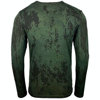 Subliminal Mode - T shirt Manches Longues, Délavé en Coton - BX702 10