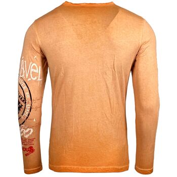 Subliminal Mode - T shirt Manches Longues, Délavé en Coton - BX704 11
