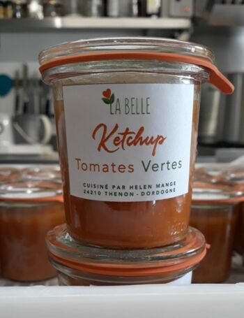 Ketchup de Tomates Vertes 2