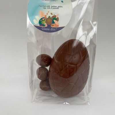 Easter egg milky rice chocolate