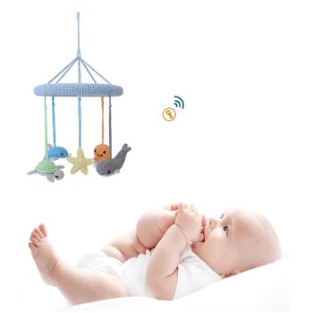 La Romi : Baby turban à nœud enfant - 100% Ecoresponsable - Mer(e