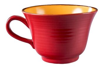 Tasses à café colorées - Mug - Set de 6 - Ø 13cm - 4