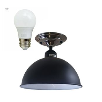 Abat-jour de plafond vintage Lustre industriel Lumière Lampe rétro UK ~ 1346 1