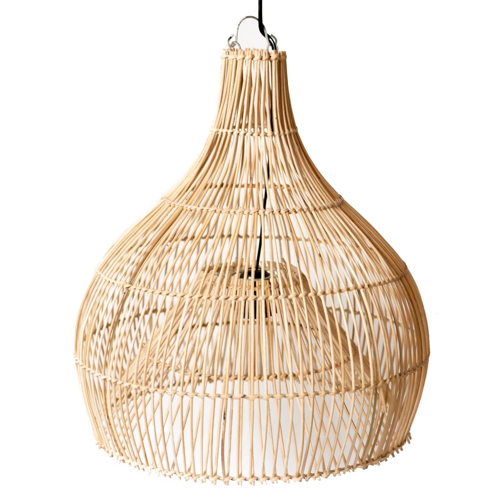 Rattan Lampe | Lampenschirm | Pendelleuchte ALAM 40/50 cm