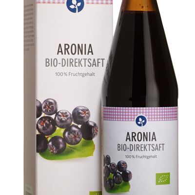 Aronia Saft, bio 330ml | 100% Direktsaft | VEGAN | in der Glasflasche