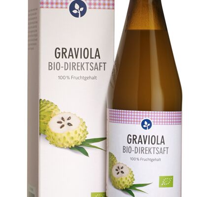 Graviola Saft, bio 330ml | 100% Direktsaft | VEGAN | in der Glasflasche