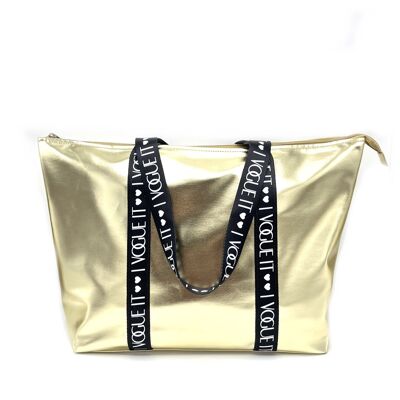 Eco-leather shopping bag, brand I Vogue It, art. 20341.365