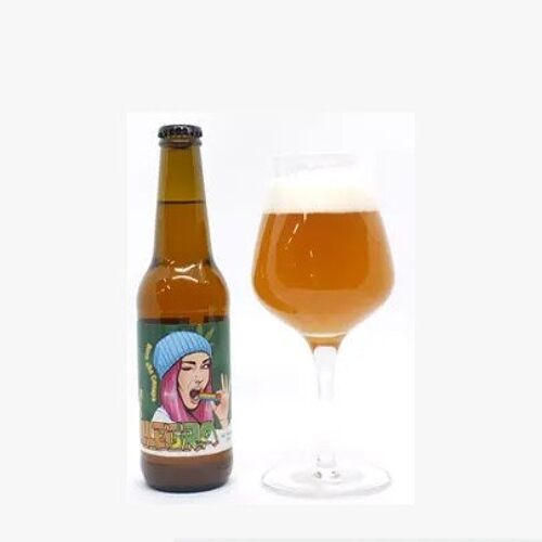 Birra chiara alla Canapa L' Allegra DAMALFI bott. Cl 33