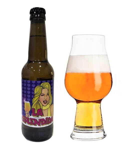 Birra chiara Saison La Splendida DAMALFI bott. Cl 33