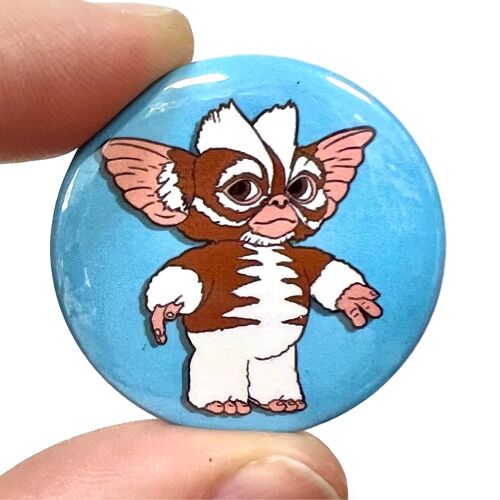 Punk Mogwai 1980s Gremlins Film Inspired Button Pin Bagde