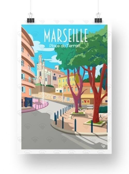 Marseille - Place du terrail