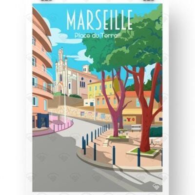 Marseille - Place du terrail